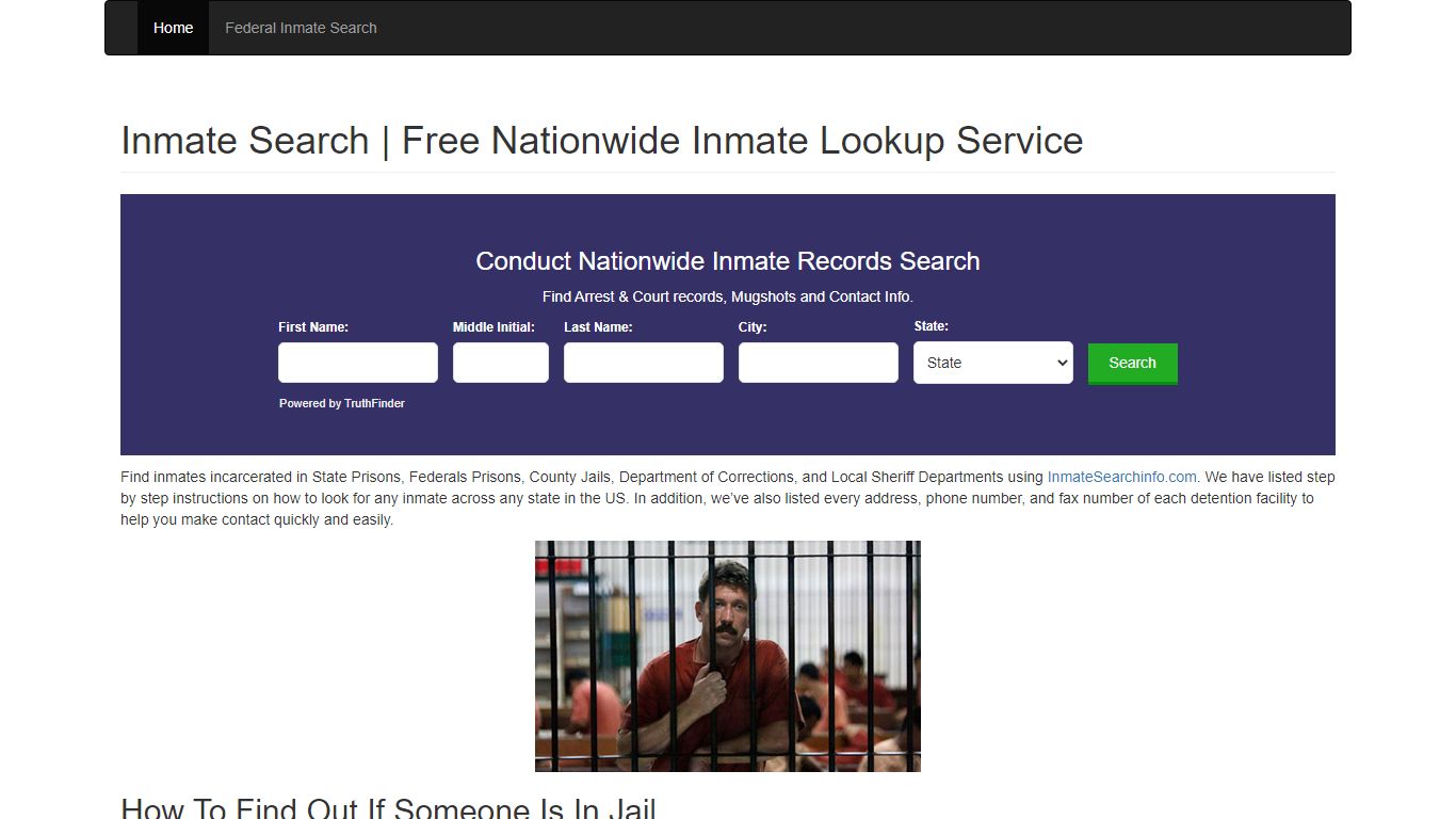 Tennessee Inmate Search - TN Department of Corrections ...